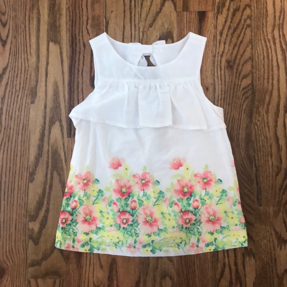 Janie and Jack Bow-Back Tank Top